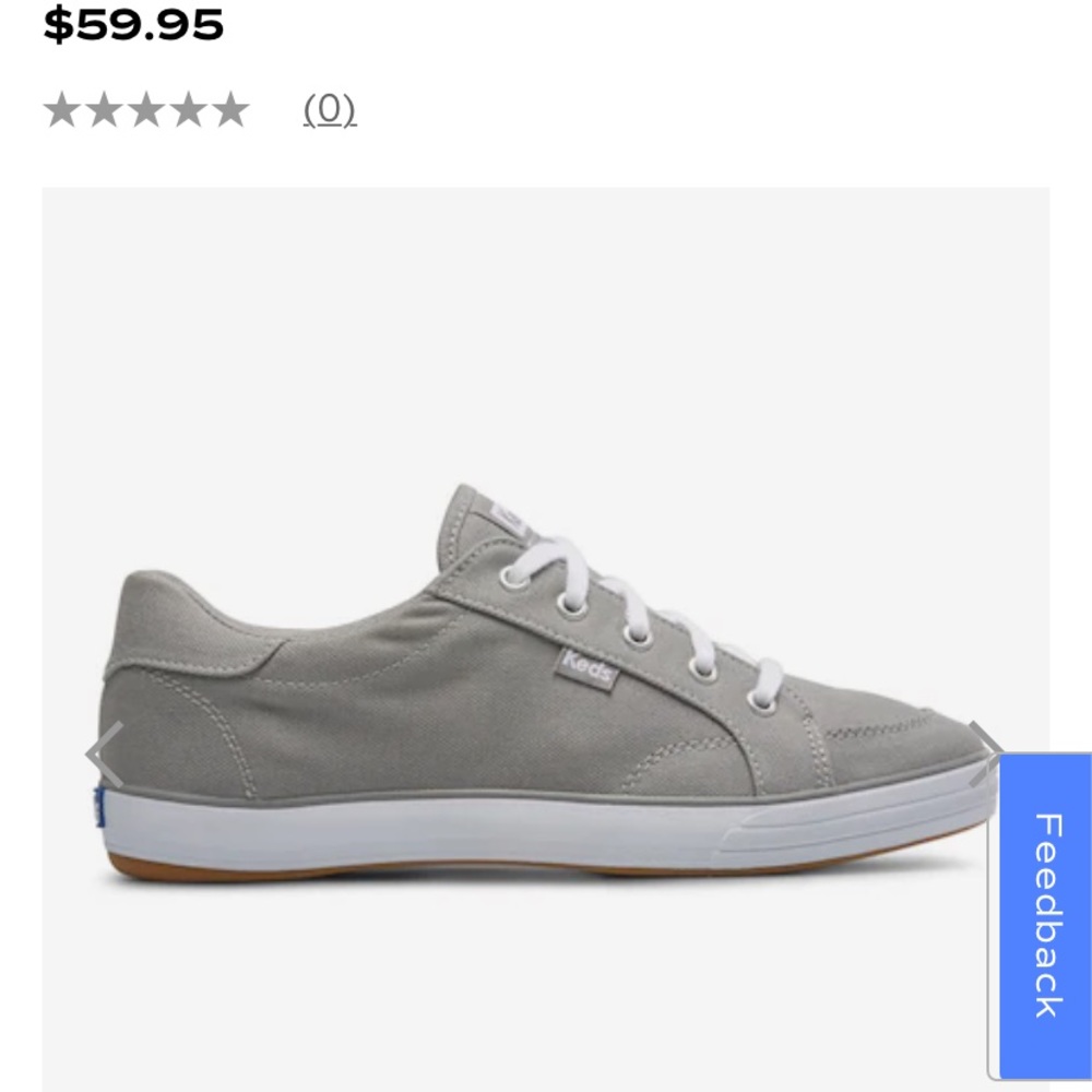 Women’s Keds size 6.5 Brand new with box. Worn once inside, missed return.